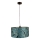 Chandelier on a string REZO 1xE27/60W/230V turquoise