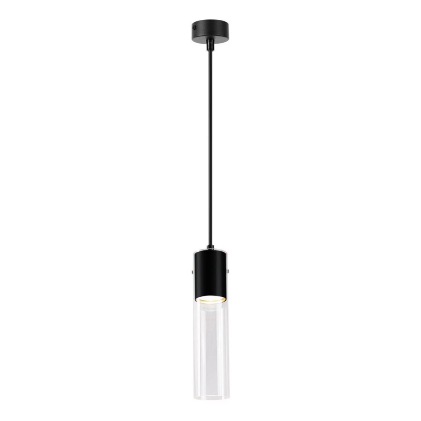 Chandelier on a string RICKY 1xGU10/10W/230V black
