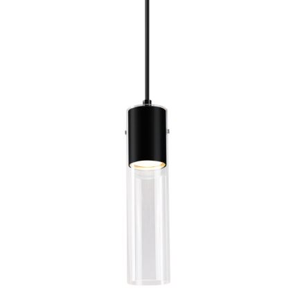 Chandelier on a string RICKY 1xGU10/10W/230V black
