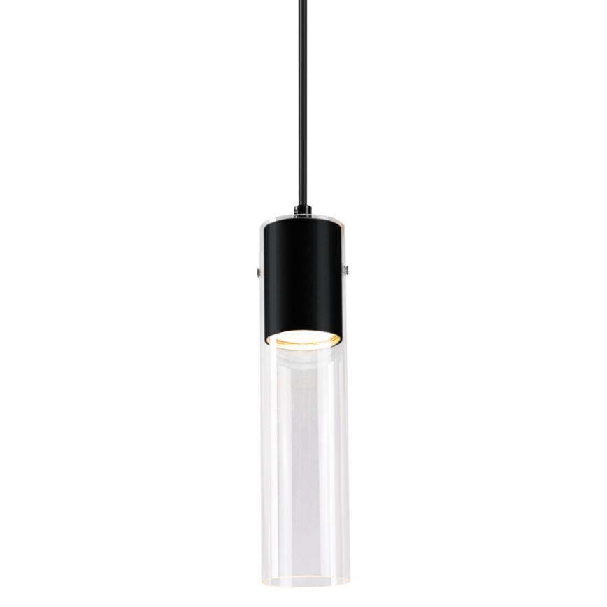 Chandelier on a string RICKY 1xGU10/10W/230V black