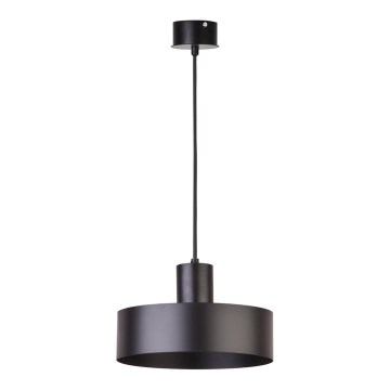 Chandelier on a string RIF 1xE27/60W/230V d. 25 cm black