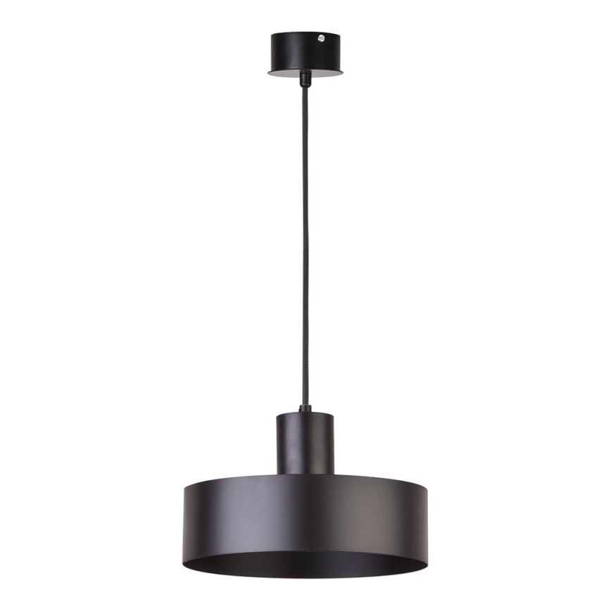Chandelier on a string RIF 1xE27/60W/230V d. 25 cm black