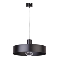 Chandelier on a string RIF 1xE27/60W/230V d. 35 cm black
