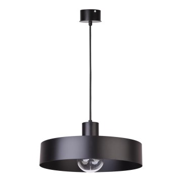 Chandelier on a string RIF 1xE27/60W/230V d. 35 cm black