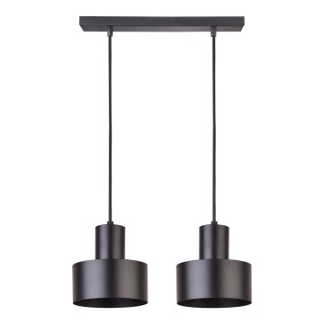 Chandelier on a string RIF 2xE27/60W/230V black
