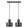 Chandelier on a string RIF 2xE27/60W/230V black