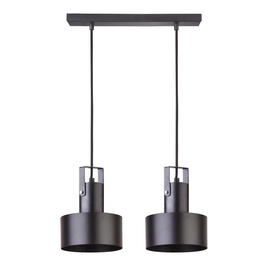 Chandelier on a string RIF 2xE27/60W/230V black