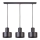 Chandelier on a string RIF 3xE27/60W/230V black