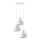 Chandelier on a string RIF 3xE27/60W/230V white