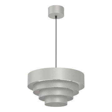 Chandelier on a string RINGS 1xE27/15W/230V shiny chrome