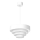 Chandelier on a string RINGS 1xE27/15W/230V white