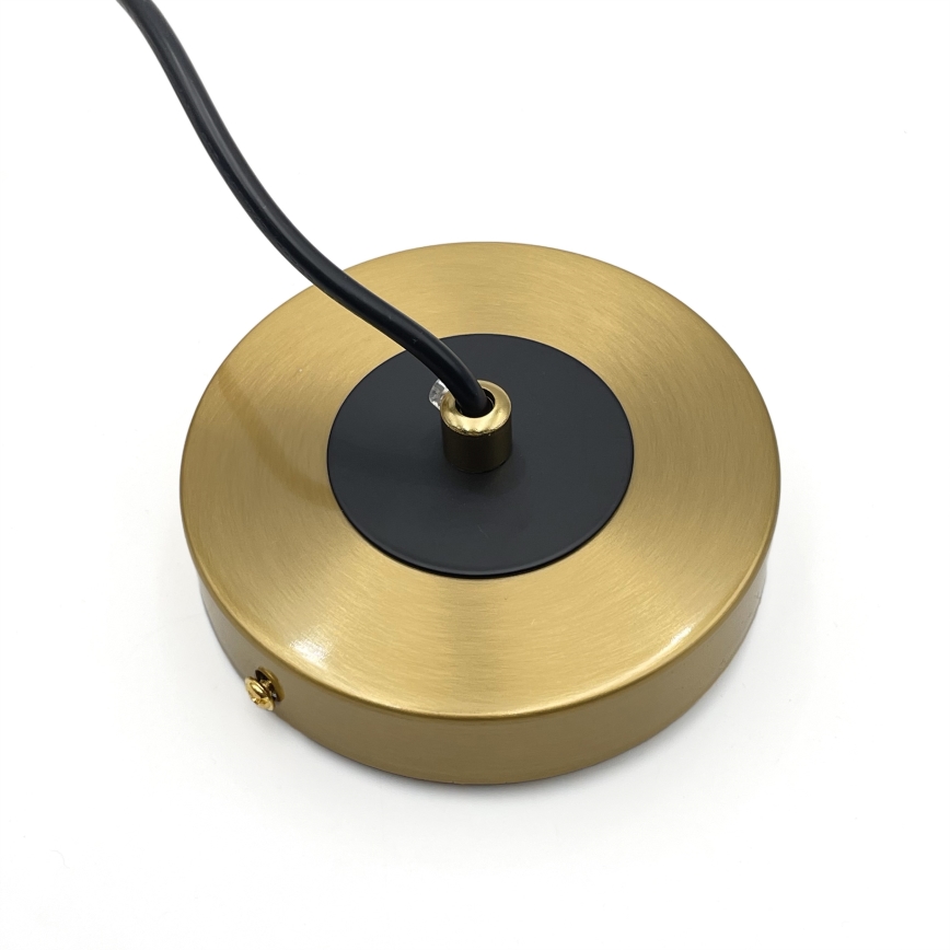 Chandelier on a string ROLLO 1xE14/5W/230V gold/smoky beige