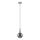 Chandelier on a string ROLLO 1xE14/5W/230V matte chrome/smoky