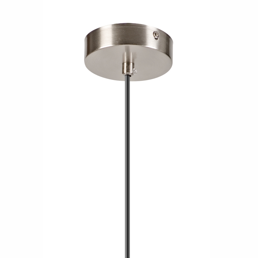 Chandelier on a string ROLLO 1xE14/5W/230V matte chrome/smoky