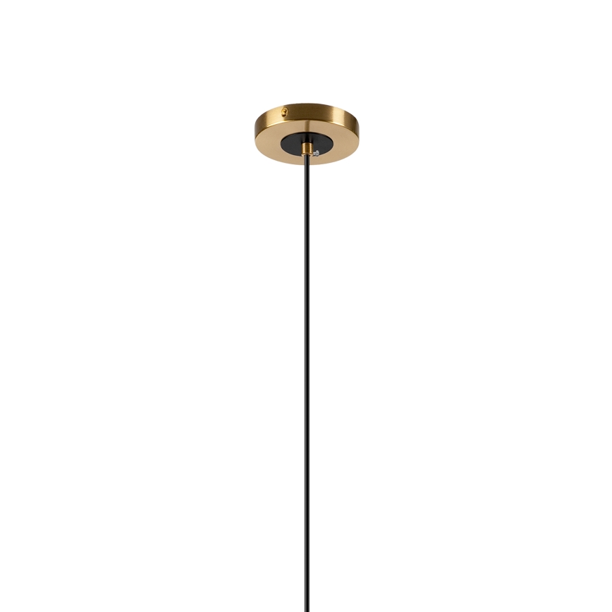 Chandelier on a string ROLLO 3xE14/5W/230V gold/smoky beige
