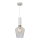 Chandelier on a string ROMA WHITE 1xE27/60W/230V