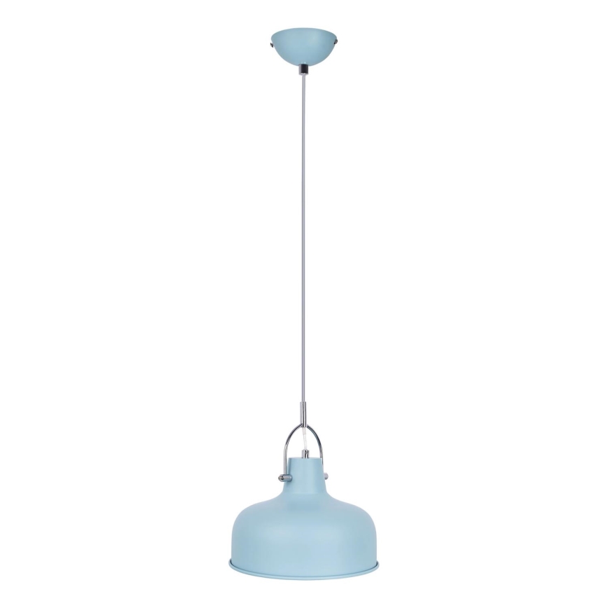 Chandelier on a string ROMI 1xE27/40W/230V blue