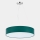Chandelier on a string RONDO 4xE27/15W/230V green