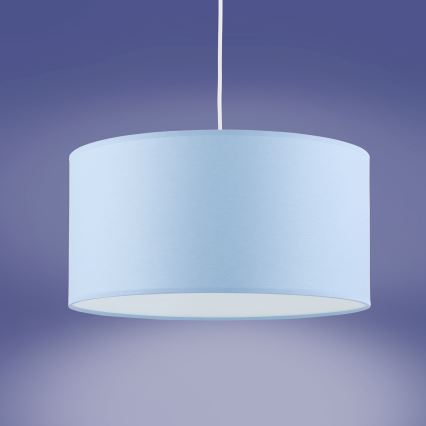 Chandelier on a string RONDO KIDS 1xE27/15W/230V blue