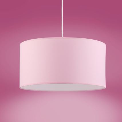 Chandelier on a string RONDO KIDS 1xE27/15W/230V pink