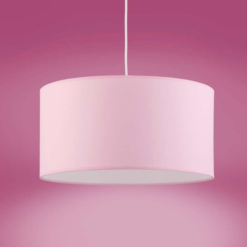 Chandelier on a string RONDO KIDS 1xE27/15W/230V pink