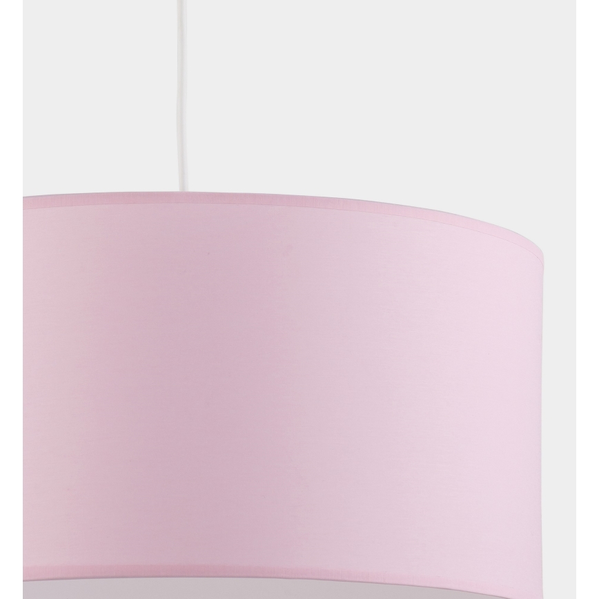 Chandelier on a string RONDO KIDS 1xE27/15W/230V pink
