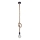 Chandelier on a string ROPE 1xE27/12W/230V
