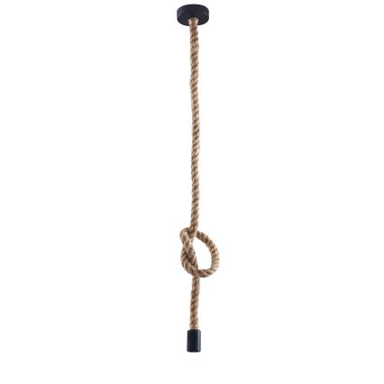 Chandelier on a string ROPE 1xE27/12W/230V