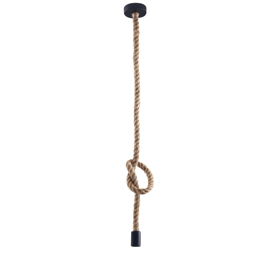 Chandelier on a string ROPE 1xE27/12W/230V