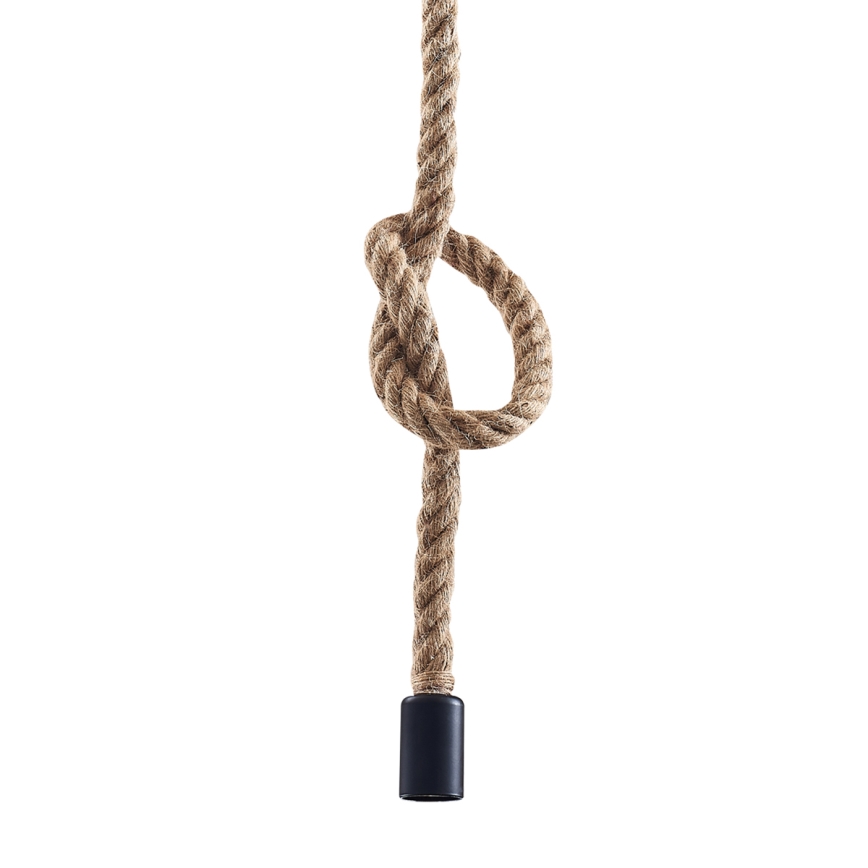 Chandelier on a string ROPE 1xE27/12W/230V