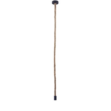 Chandelier on a string ROPE 1xE27/12W/230V