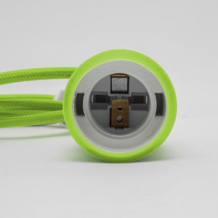 Chandelier on a string ROXY 1xE27/60W/230V green