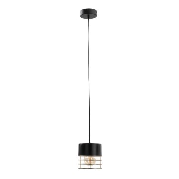 Chandelier on a string ROY 1xE27/60W/230V black