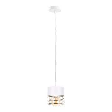 Chandelier on a string ROY 1xE27/60W/230V white