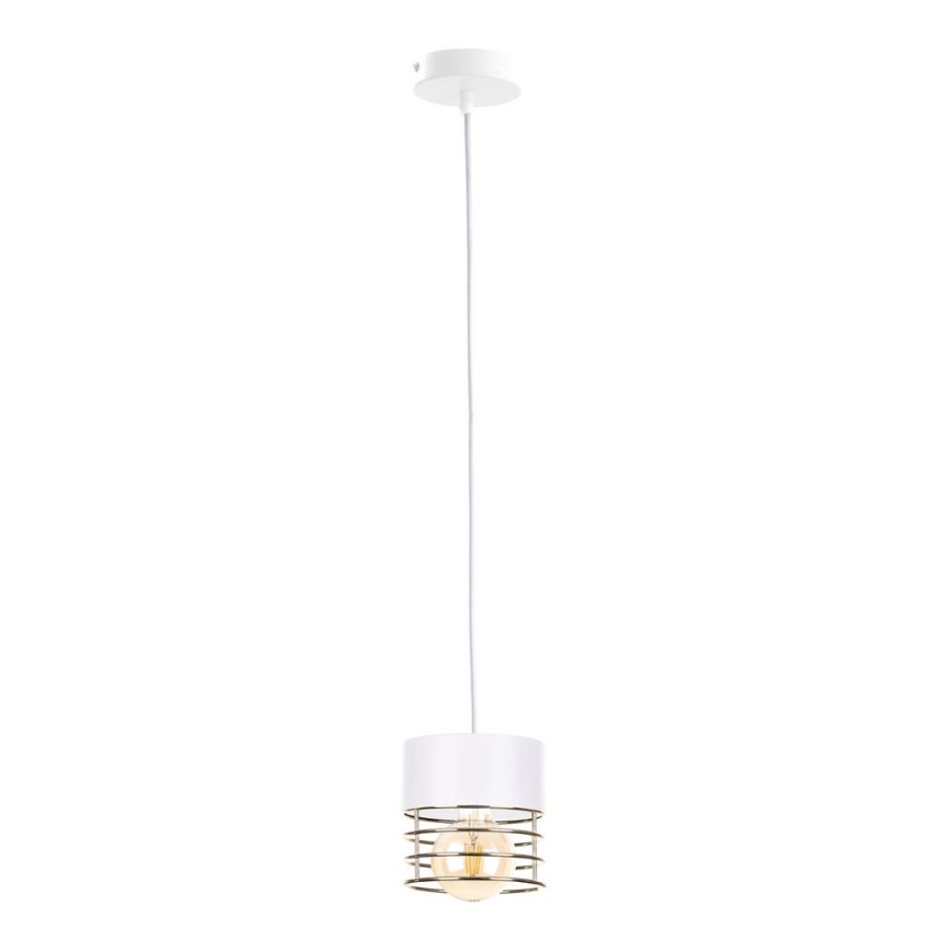 Chandelier on a string ROY 1xE27/60W/230V white
