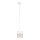 Chandelier on a string ROY 1xE27/60W/230V white