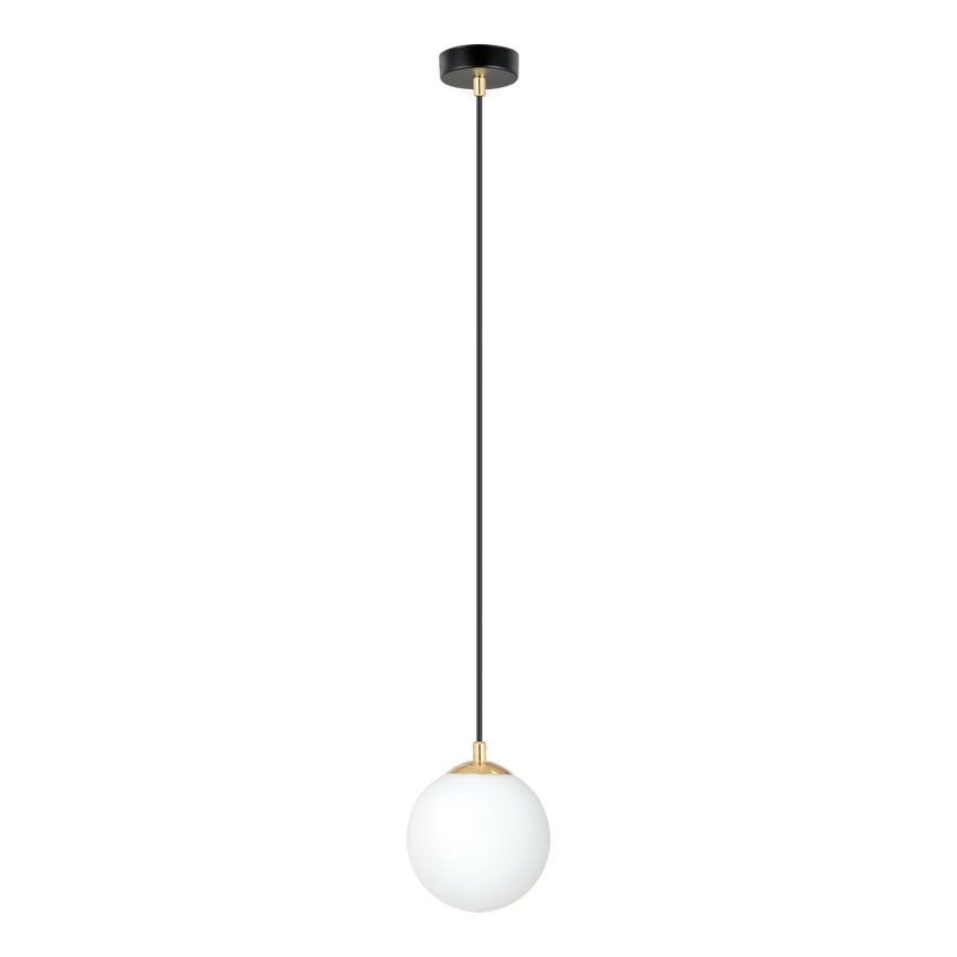 Chandelier on a string ROYAL 1xE14/10W/230V d. 14 cm black