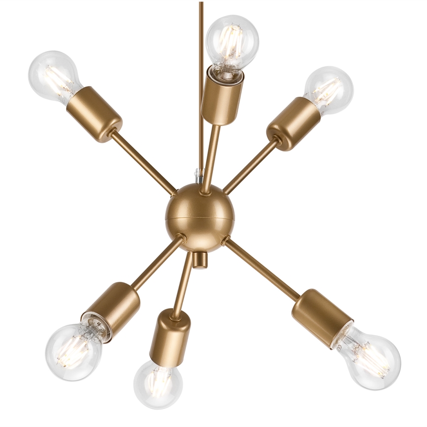 Chandelier on a string RUBY 6xG9/60W/230V