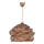Chandelier on a string RUCHE 1xE27/60W/230V ratan