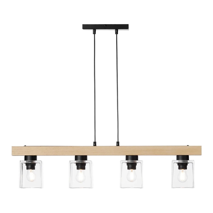 Chandelier on a string RUSTIC RADIANCE 4xE27/60W/230V
