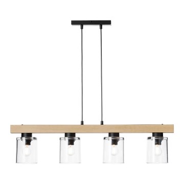 Chandelier on a string RUSTIC RADIANCE 4xE27/60W/230V