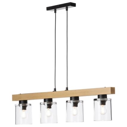Chandelier on a string RUSTIC RADIANCE 4xE27/60W/230V
