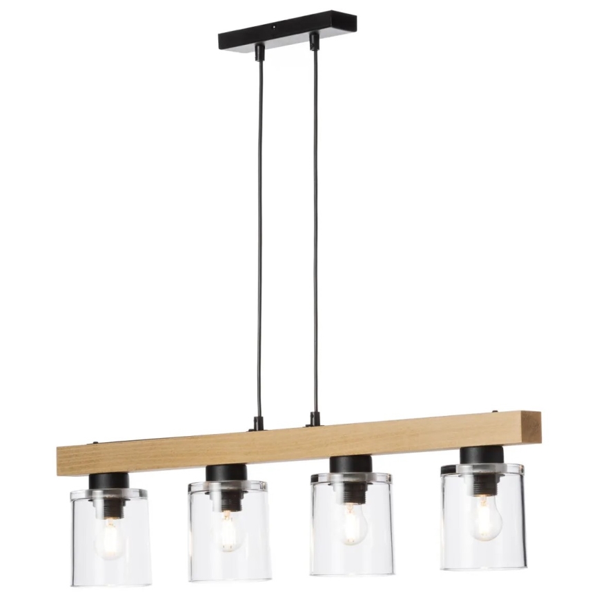 Chandelier on a string RUSTIC RADIANCE 4xE27/60W/230V