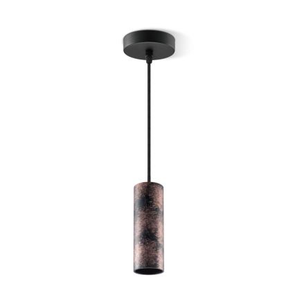 Chandelier on a string SAGA 1xE27/40W/230V black/bronze