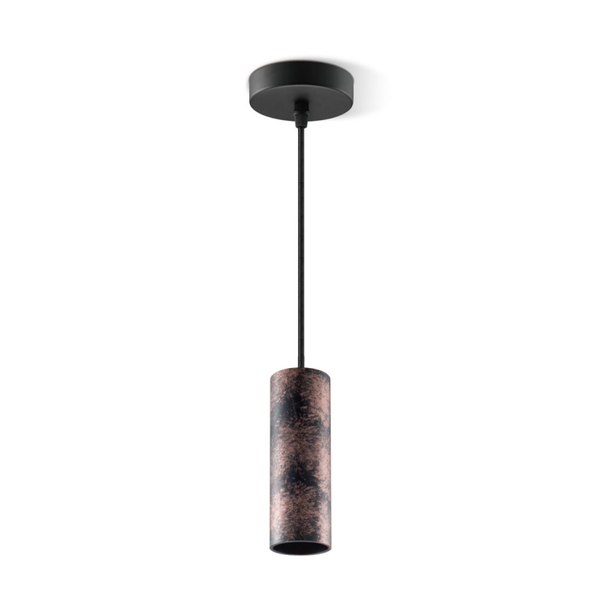 Chandelier on a string SAGA 1xE27/40W/230V black/bronze