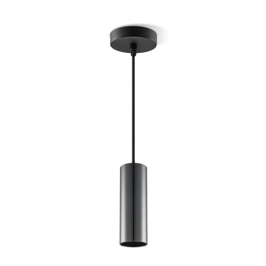 Chandelier on a string SAGA 1xE27/40W/230V black