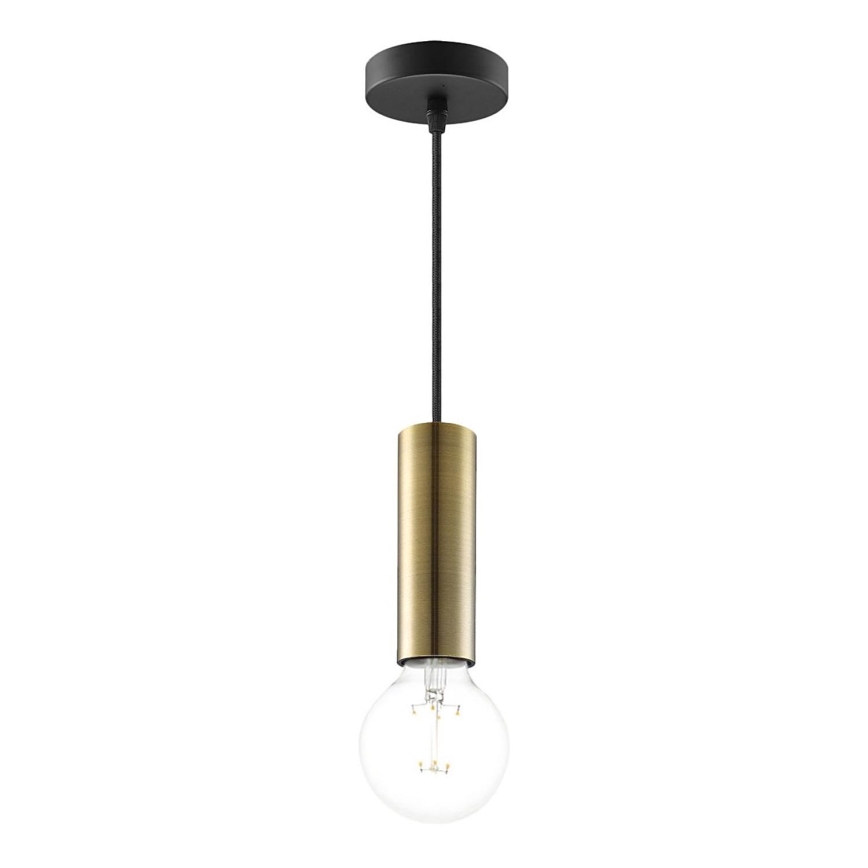 Chandelier on a string SAGA 1xE27/40W/230V brass