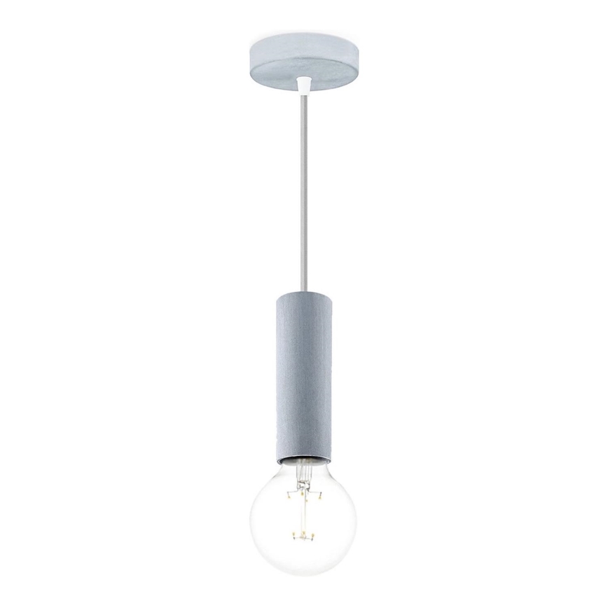 Chandelier on a string SAGA 1xE27/40W/230V grey