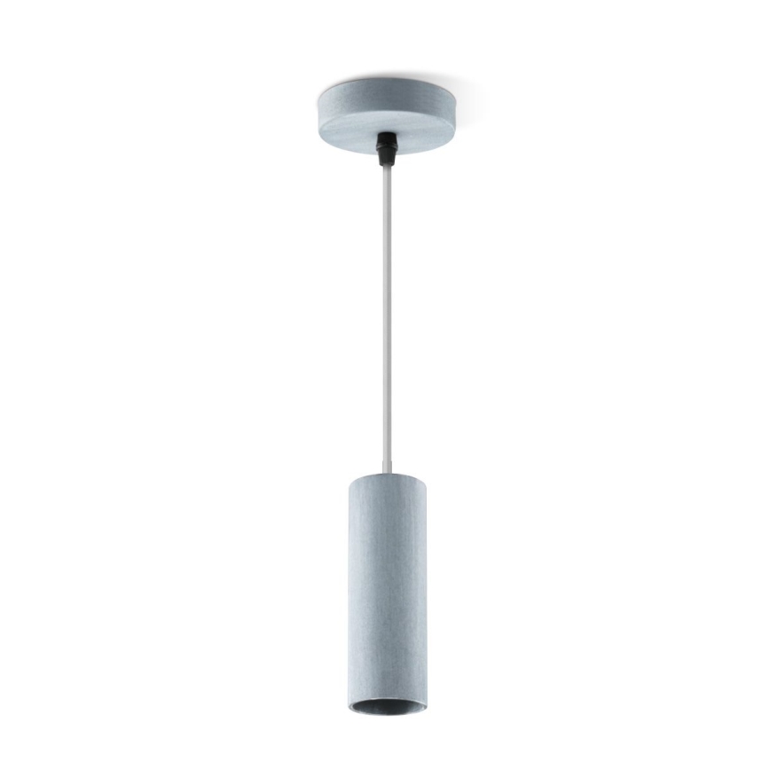 Chandelier on a string SAGA 1xE27/40W/230V grey