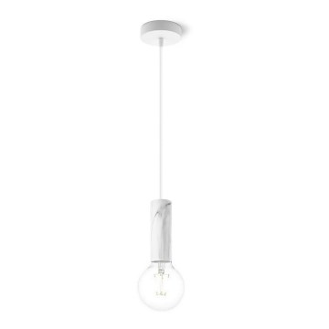 Chandelier on a string SAGA 1xE27/40W/230V marble